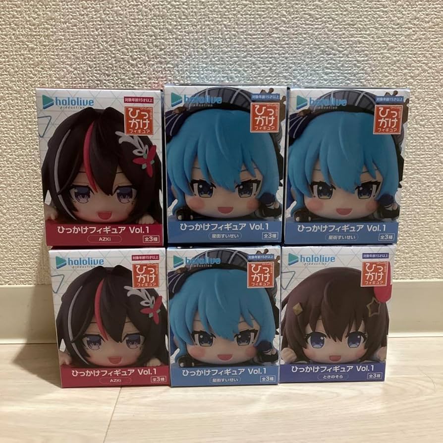 ホロライブ　ひっかけフィギュアVol.1〜3 ホロライブプロダクション ひっかけフィギュア Vol.3 プライズの